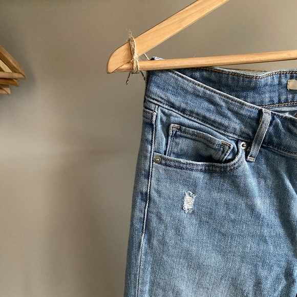 Levi’s Blue Distressed Skinny Jeans - Size 26 - Picture 3 of 6